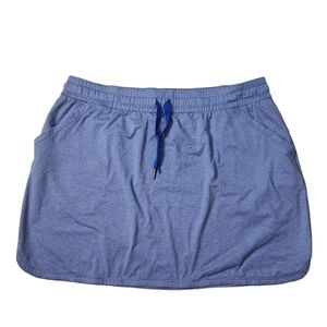 Columbia PFG Womens Fishing Blue Skirt Size L Omni Wick